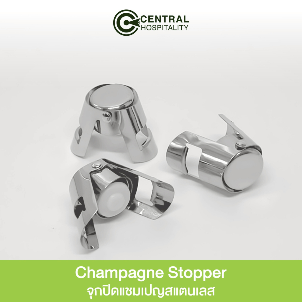 CENTRO Champagne Stopper จุกปิดแชมเปญสแตนเลส เก็บความซ่าได้นานเหมือน ...