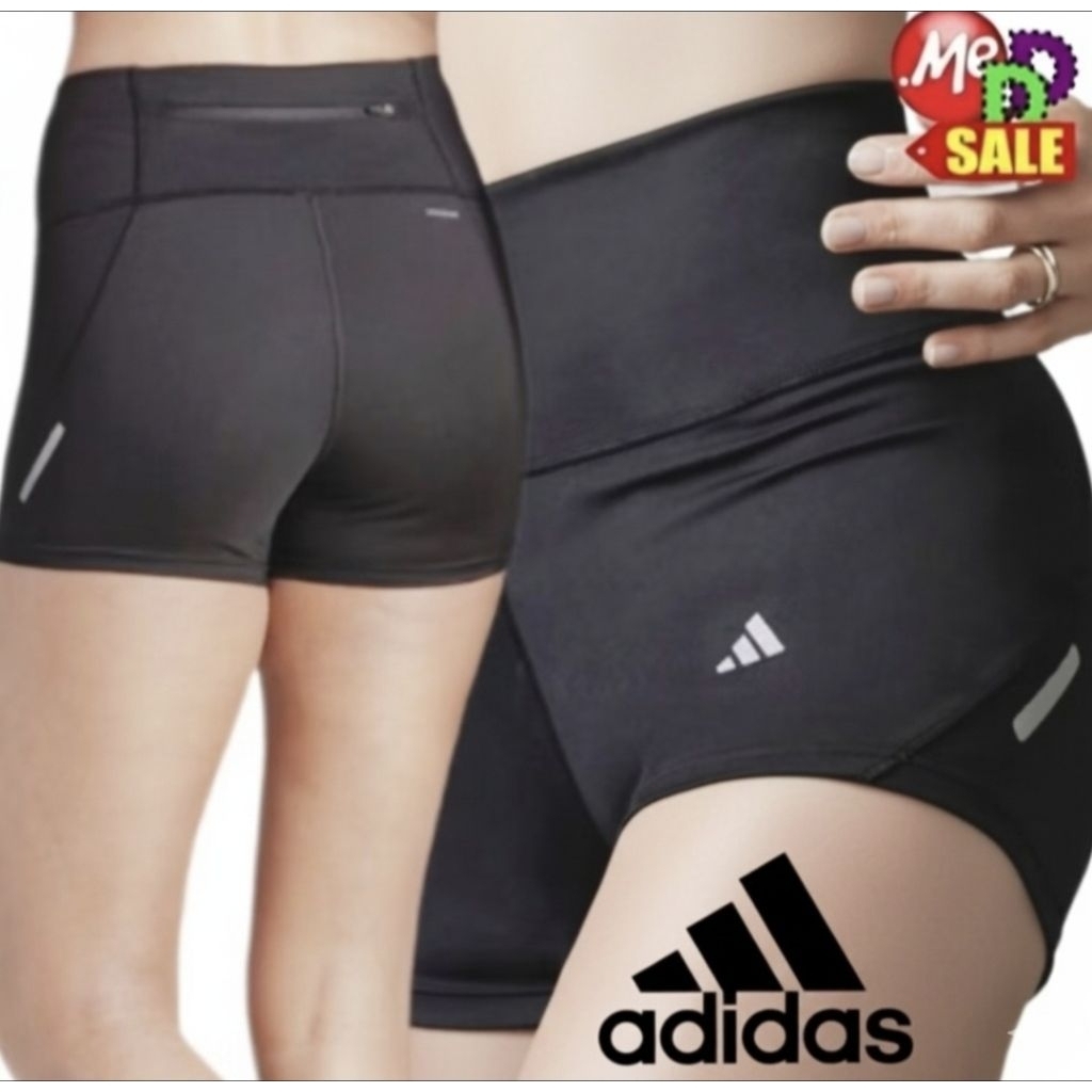 ADIDAS - ใหม่ กางเกงใส่วิ่งรัดรูปขาสั้น เอวสูง Adidas Running Tight ...