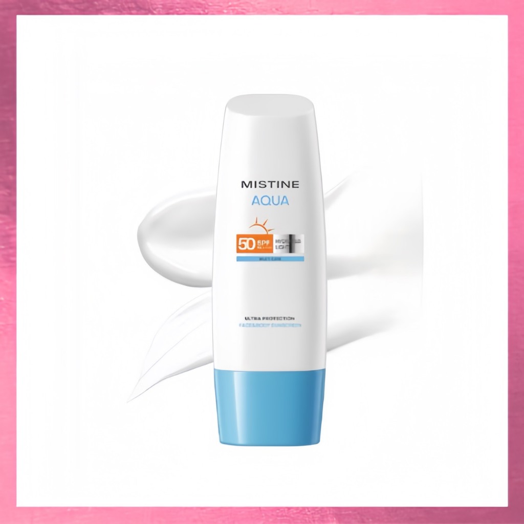 กันแดด มิสทิน SPF50 PA++++ (70ml) ครีมกันแดดกันแดดสำหรับผิวหน้า กันแดดเนื้อบางเบา