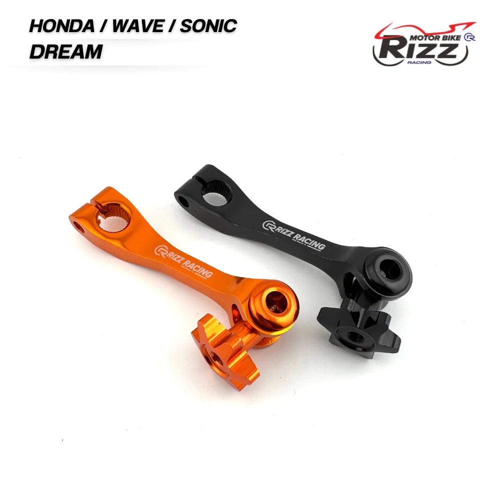 มือลิงเบรคหลัง HONDA WAVE/DREAM CNC อลูมิเนียม