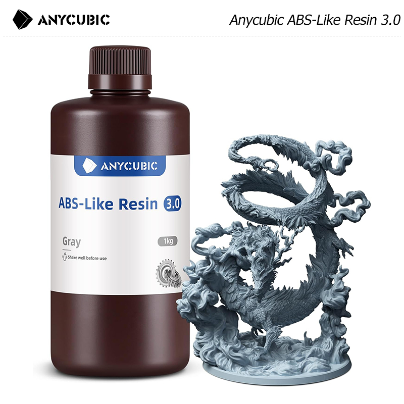 ANYCUBIC 3D Printer Resin ABS-Like Resin 3.0 1kg เรซิ่น for All LCD ...