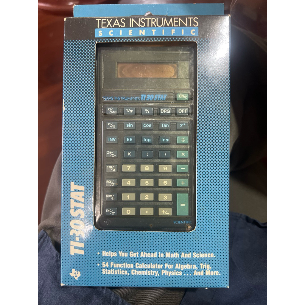 เครื่องคิดเลข texas instruments scientific 11 30 STAT | Shopee Thailand