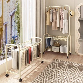 Greenforst ราวตากผ้า ราวตากกางเกง แขวนเสื้อผ้ามีล้อเลื่อน รุ่น 2087/2093