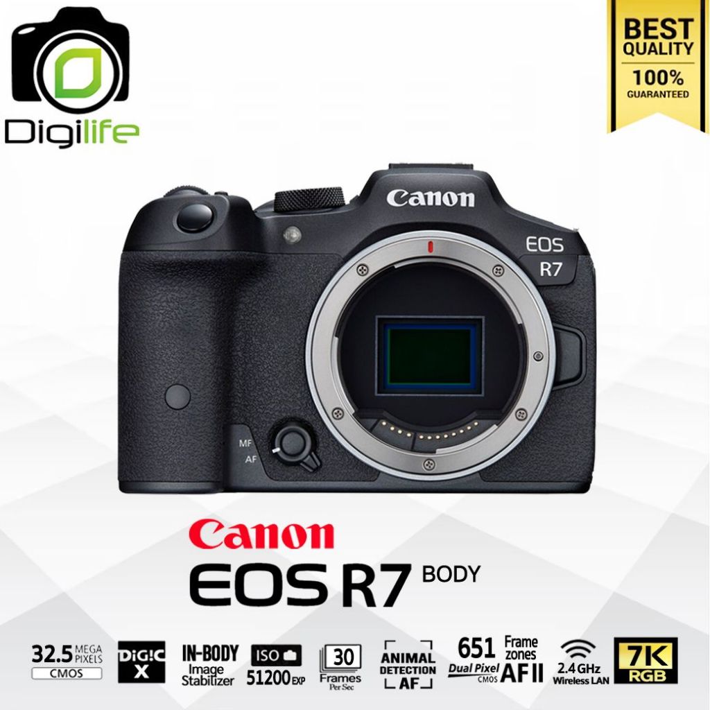 Canon Camera EOS R7 Body - รับประกันร้าน Digilife Thailand 1ปี | Shopee ...