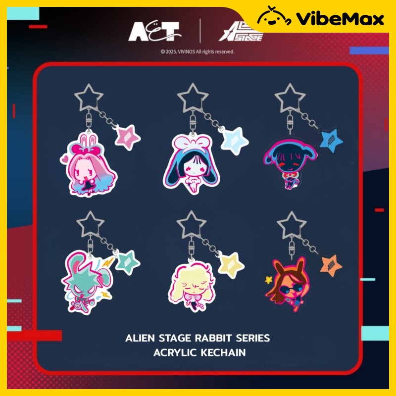 [ NEW⚡พร้อมส่ง] Alien Stageพวงกุญแจ Rabbit SeriesTILL,LUKA,MIZI,HYUNA ...