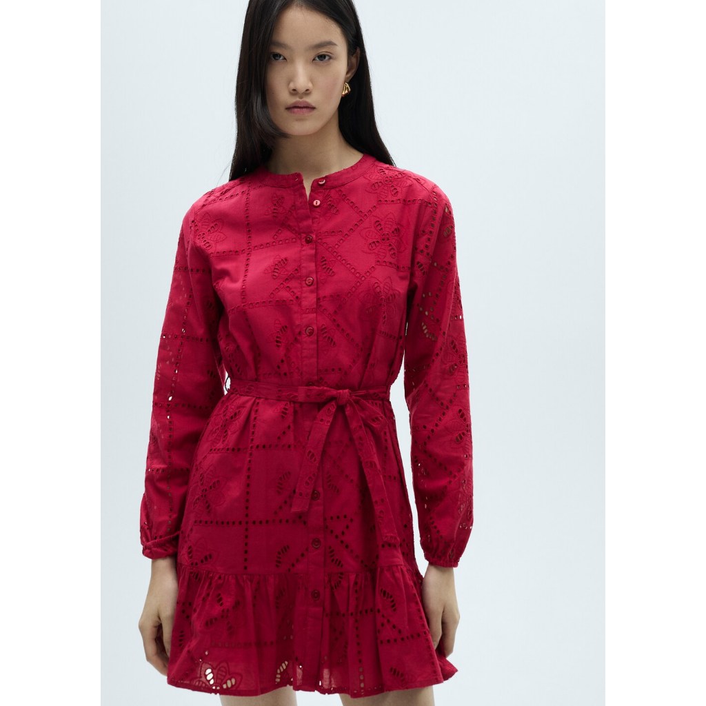 [MANGO] DRESS PEONIA-H  / เดรส รุ่น DRESS PEONIA-H Ref: 87042535