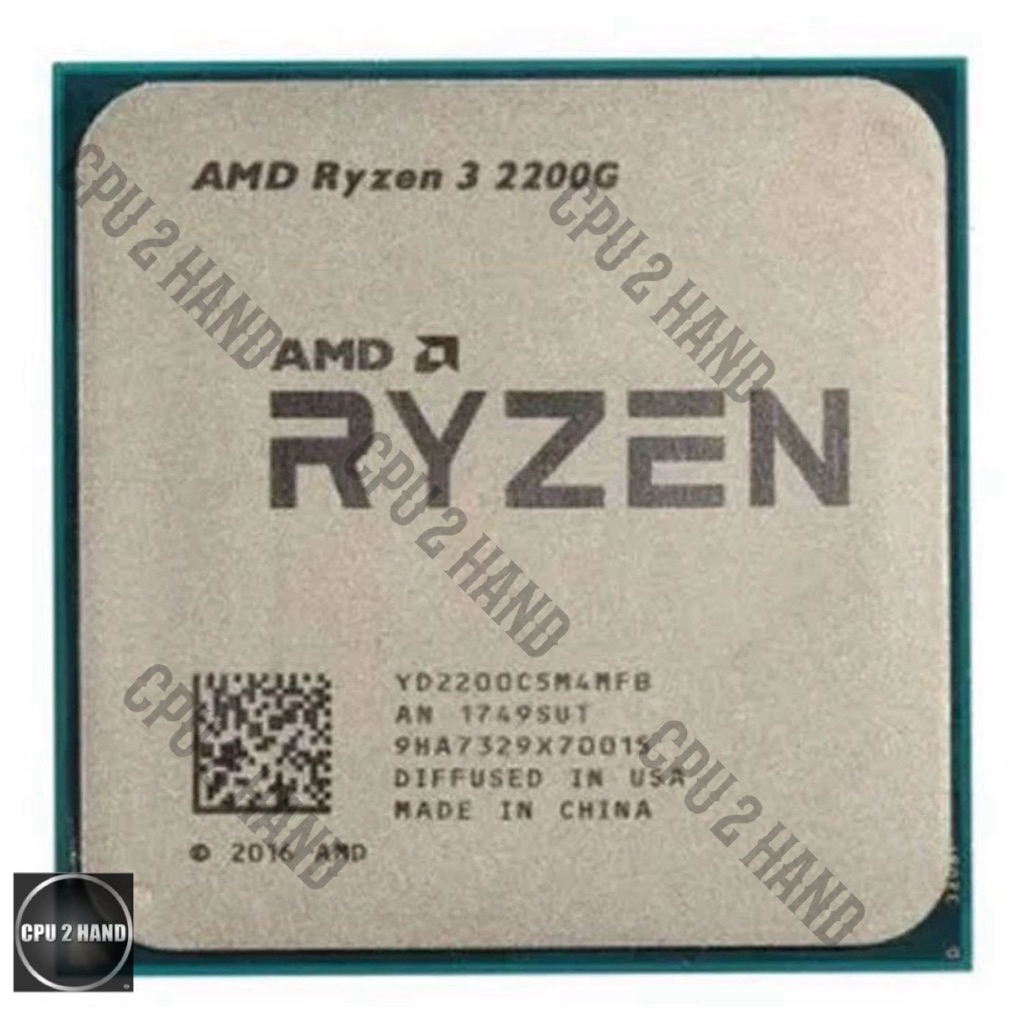 CPU AMD Ryzen 3 2200G (พร้อมกราฟิก Radeon Vega 8 ในตัว) สเปคคุ้มค่า ...
