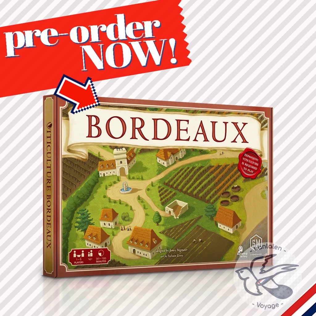 [Pre-Order] Viticulture Bordeaux Expansion [Boardgame] | Shopee Thailand