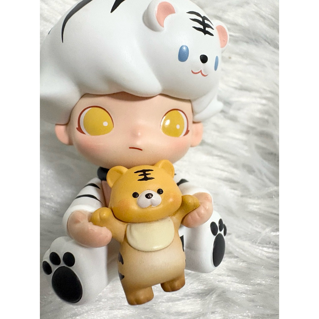 [แกะตัวแล้ว] กล่องสุ่ม DIMOO Animal Kingdom Series - Tigers learn to ...