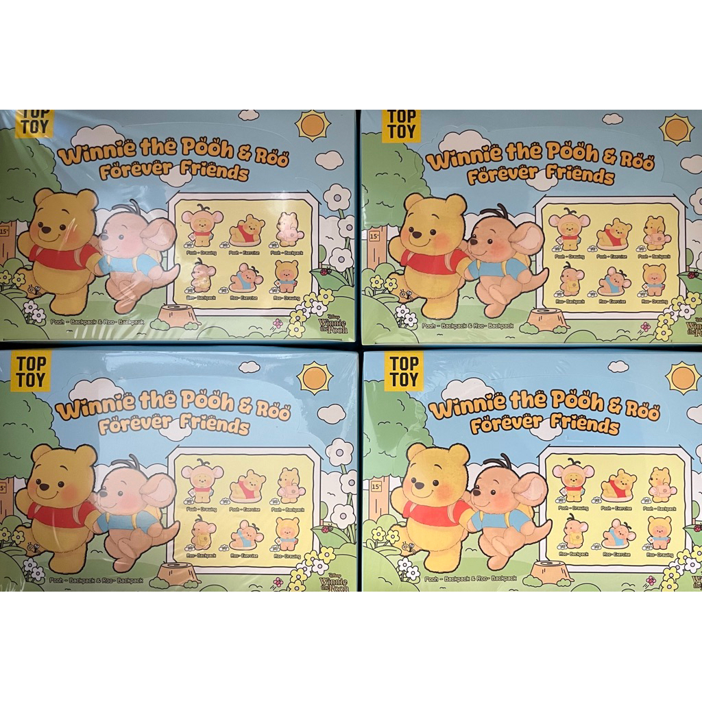 (ยก box ) Toptoy Winnie The Pooh & Roo Forever Friends Blindbox ...