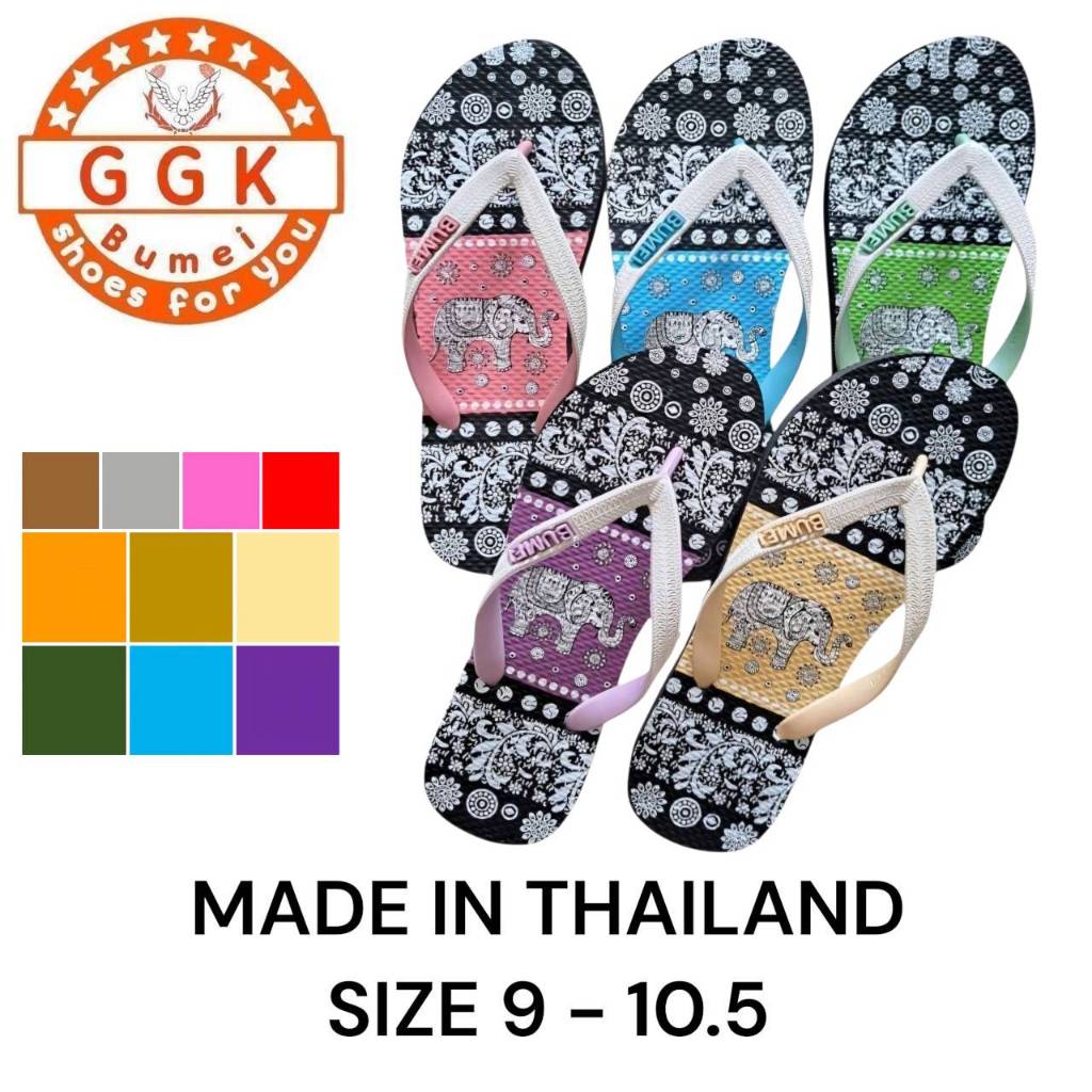 รองเท้าแตะรองเท้าหูหนีบผู้หญิงSize9-10.5