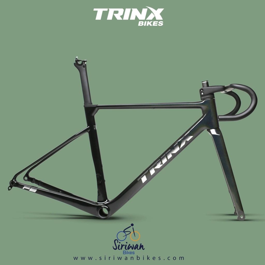 เฟรมเซ็ท Trinx F8 ตัวแข่ง น้ำหนักเบา (Trinx F8 frame set) | Shopee Thailand