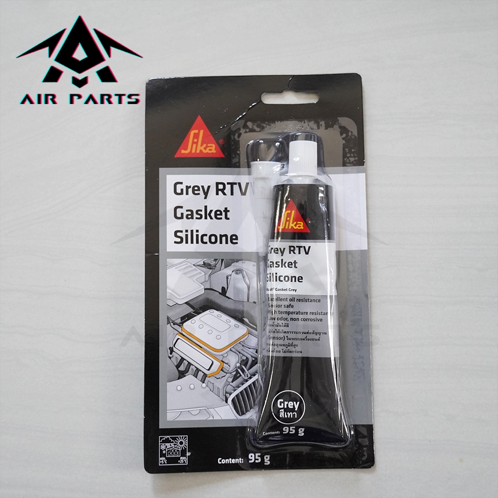 SIKASIL GASKET RTV SILICONE GREY กาวซิลิโคนทาปะเก็น ขนาด 95 กรัม (สีเทา ...