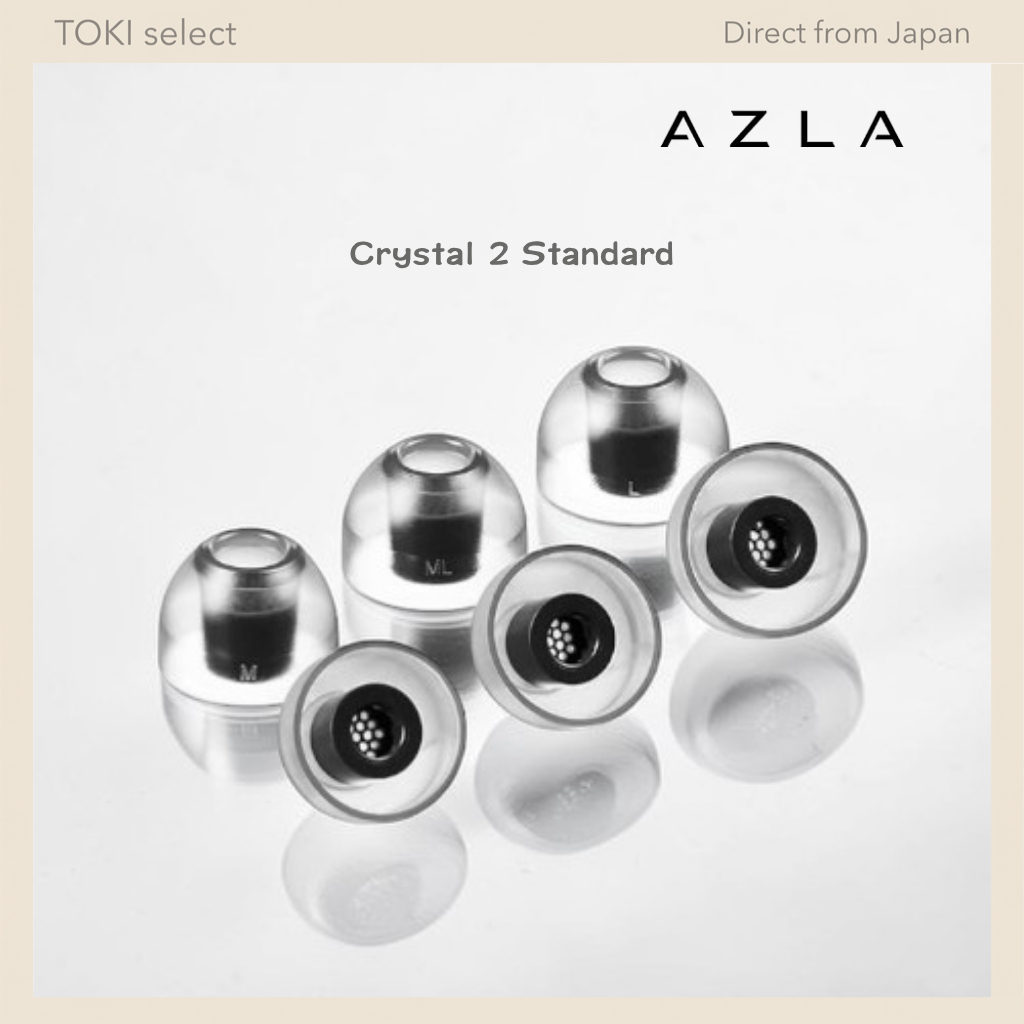 AZLA SednaEarfit Crystal 2 Standard Ear Tips LSR Premium Silicone SS S ...