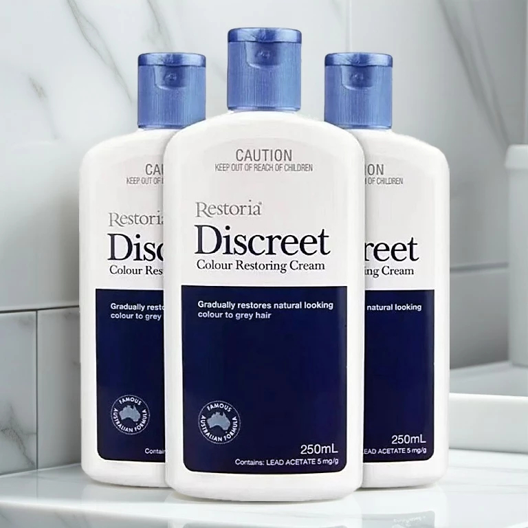 ขายดีอันดับ 1 Restoria Discreet Colour Restoring Cream 250ml ผมขาว ...