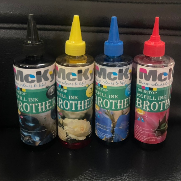 หมึกเติม brother MCky ปริมาณต่อขวด 250 ml ใช้เติม brother Brother รุ่น ...