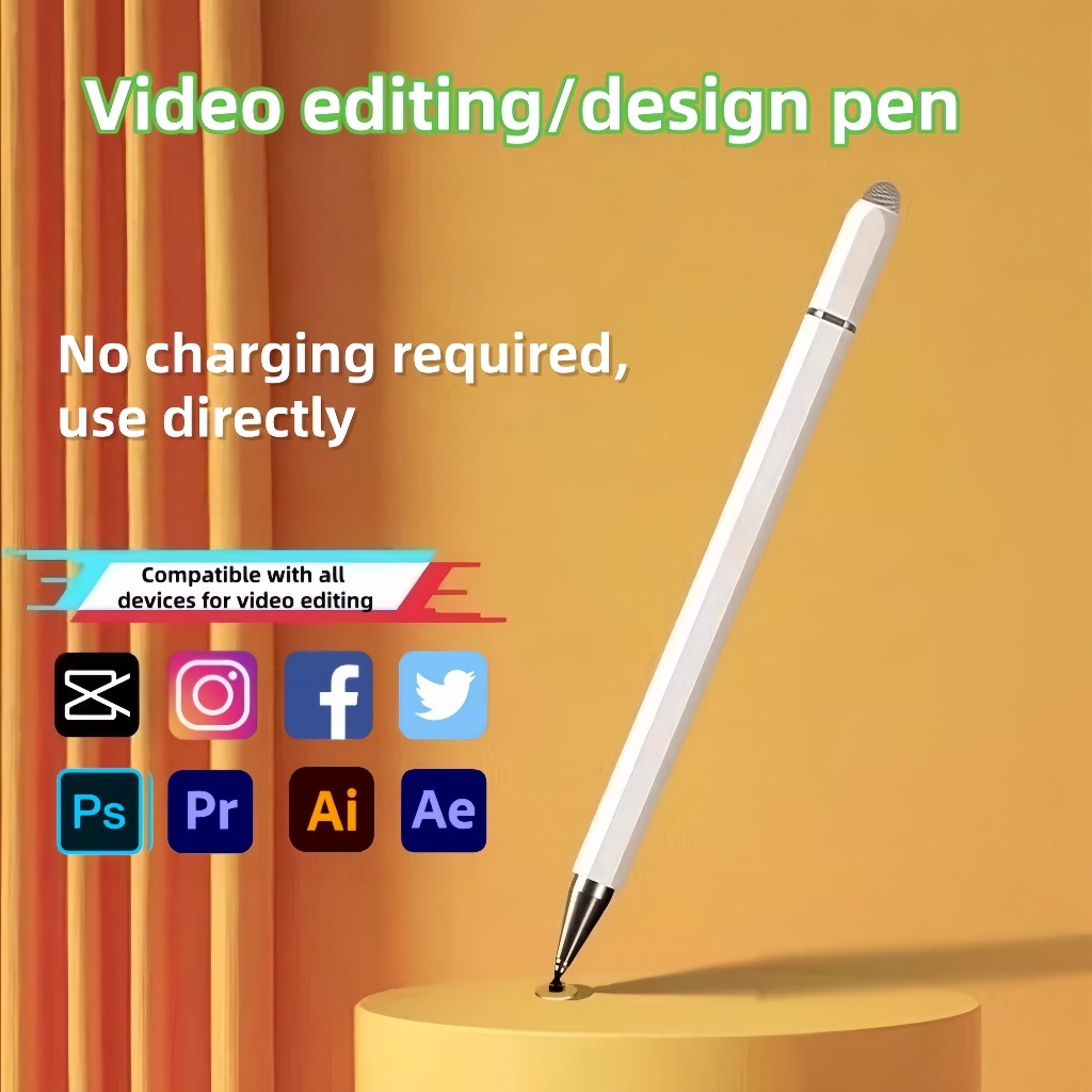 ปากกาสไตลัสสากลUniversal Stylus Pen – Touch Pen Compatible with Android ...