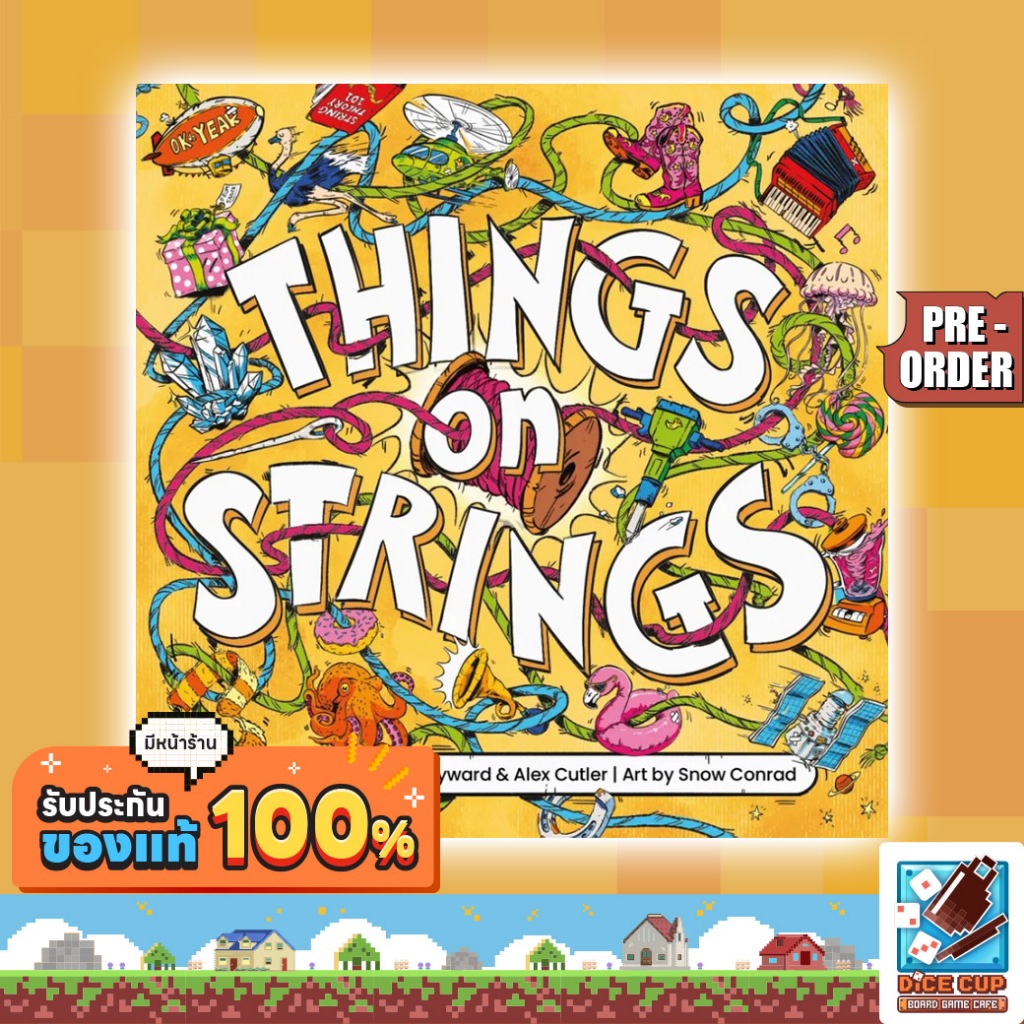 [พรีออเดอร์ ของแท้] Things on Strings Board Game | Shopee Thailand