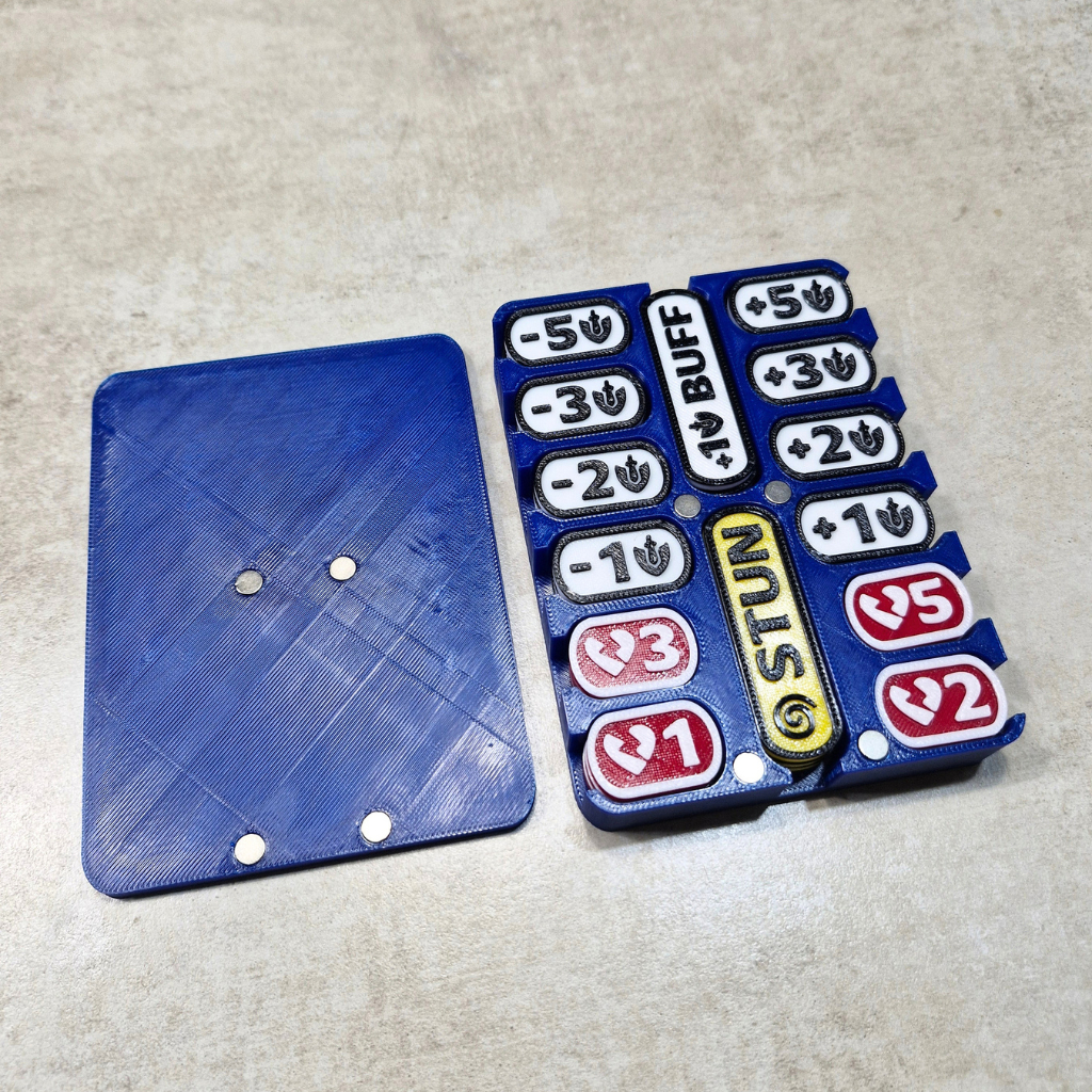 Riftbound Token & Case ชุดโทเคนและกล่องเก็บสำหรับบอร์ดเกม Riftbound ...
