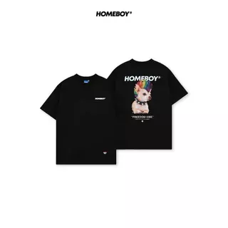 HOMEBOY เสื้อOVERSIZE HB.CHIHUAHUA.MOHAWK คอตตอน100% ใส่ได้ทุกวัน