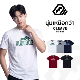เสื้อยืด แบรนด์ RUDEDOG นุ่มตัวท็อป  รุ่น CLEAVE