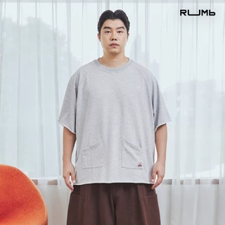 RUMb - เสื้อยืด Oversize รุ่น FUNCTIONAL POCKET TEE - Col. REBORN