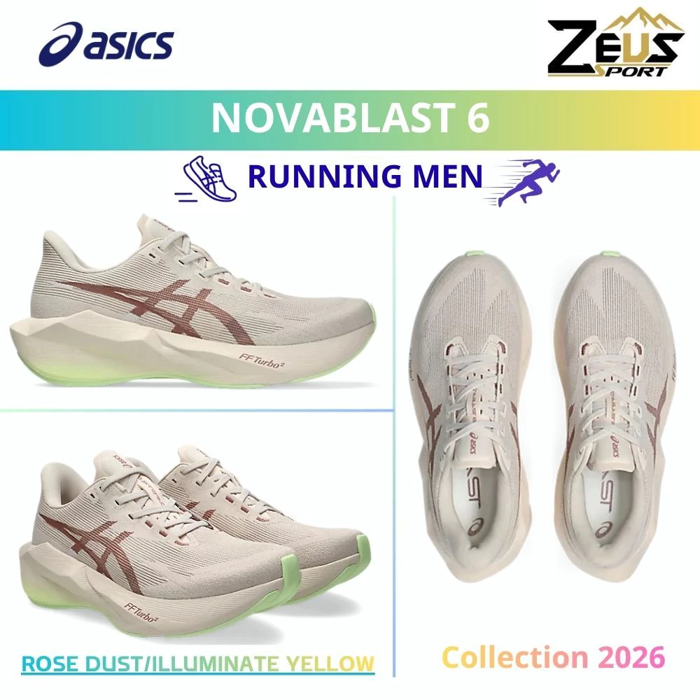 ASICS NOVABLAST 5 & 6 รองเท้าวิ่งผู้ชาย [RUNNING MEN] Daily Runner “นุ่ม เด้ง และตอบสนองดี” มากยิ่งขึ้น Easy Run thumbnail 2