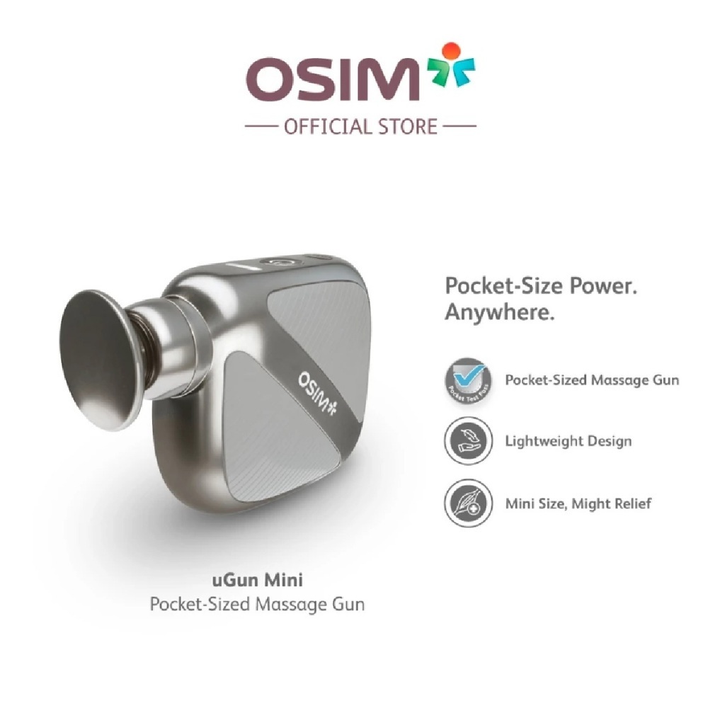 OSIM uGun Mini Pocket-Sized Massage Gun เครื่องนวดพกพา ปืนนวดขนาดเล็ก ...