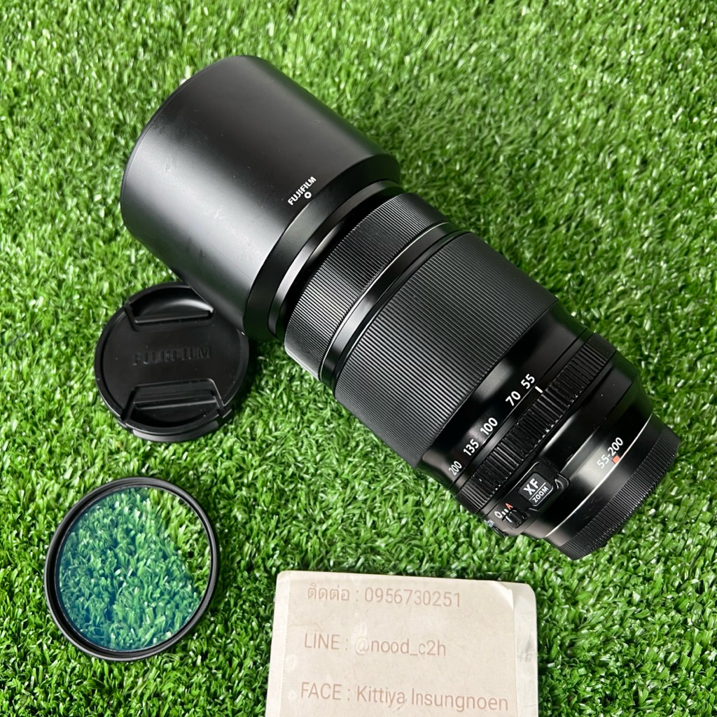 เลนส์ Fujifilm XF 55-200mm F3.5-4.8 R LM OIS หมดประกัน สภาพดี | Shopee ...