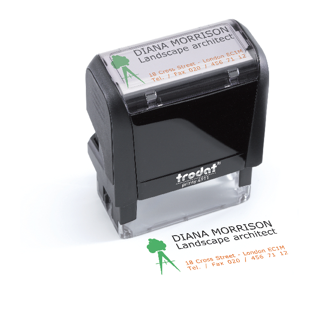 ตรายาง Trodat Multi-Color Impression | สั่งทำได้หลายขนาด หลายสี ...