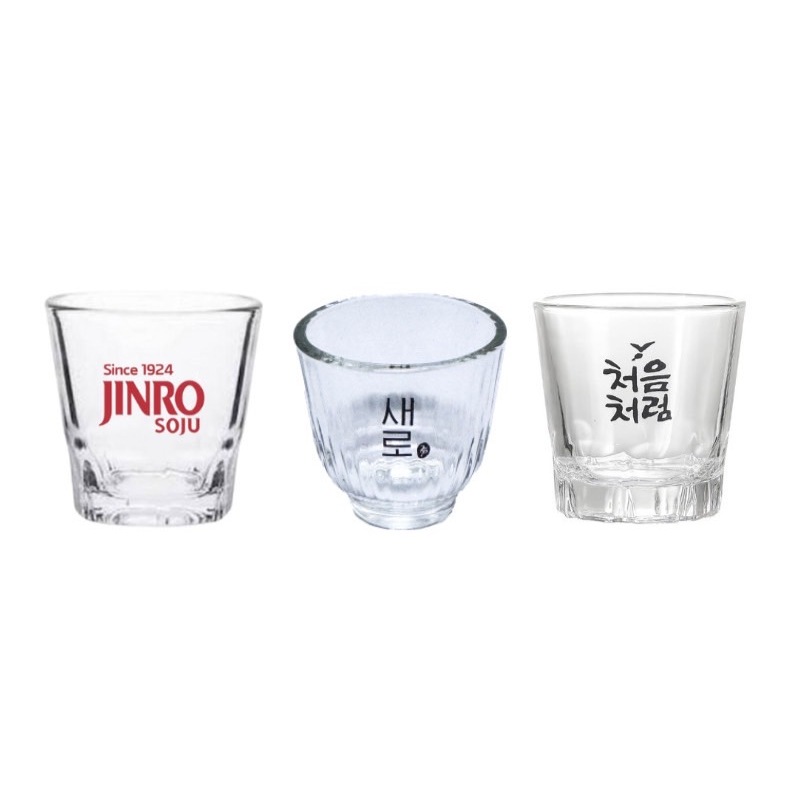 [ของแท้] 한국소주잔 Korean Soju Glass (แก้วโซจู 1 ใบ) | Shopee Thailand