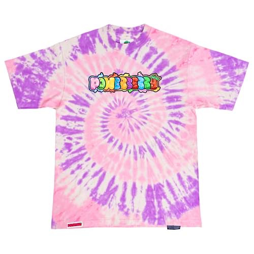 POWERBERRY TIE-DYE TEE - MIXED BERRY
