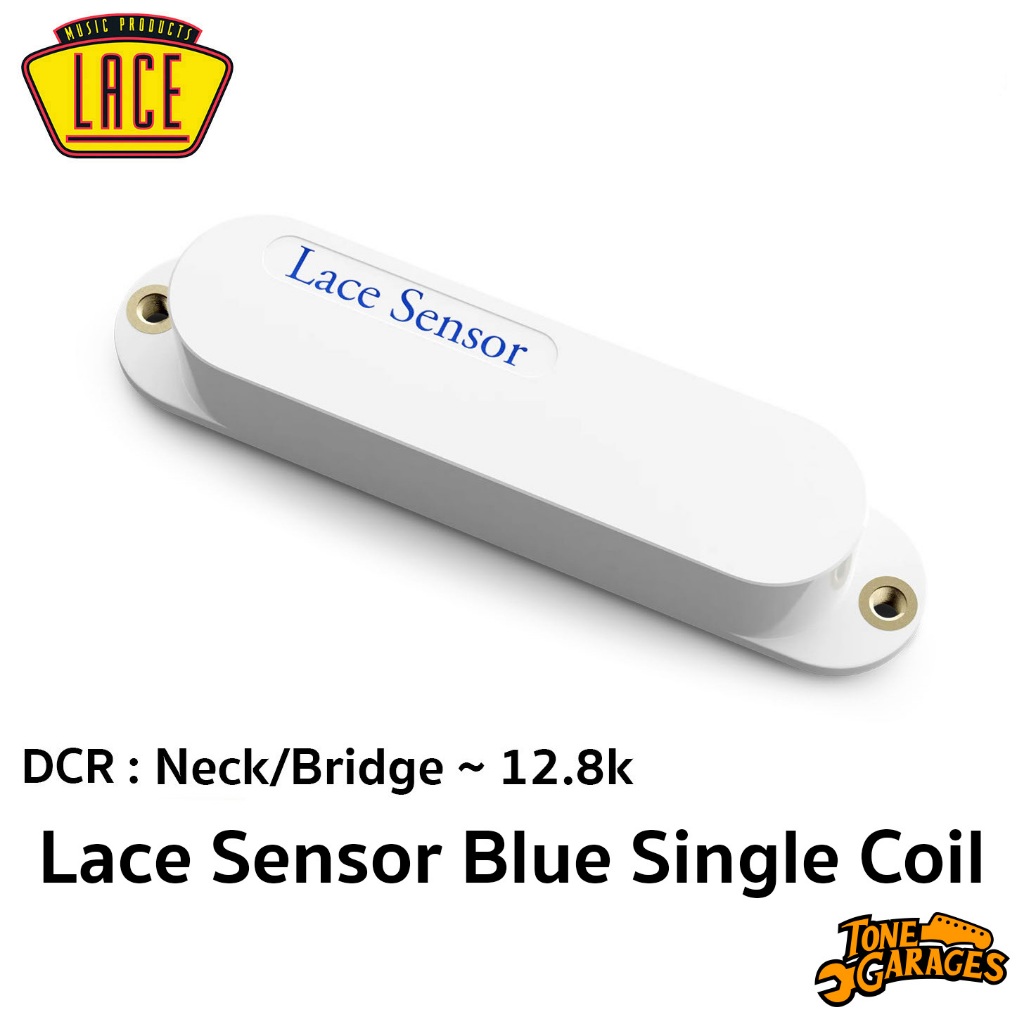 Lace Music Lace Sensor Blue Single Coil Pickup Neck/Bridge ปิ๊กอัพ ...
