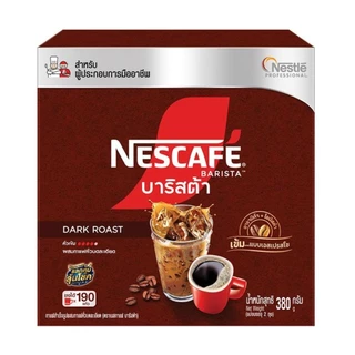 โปรโมชั่น Flash Sale : Nescafe​ เนสกาแฟ​ บาริสต้า​ 380 กรัม​ ดาร์คโรสต์​คั่วเข้ม​ผสมกาแฟคั่วบดละเอียด✨
