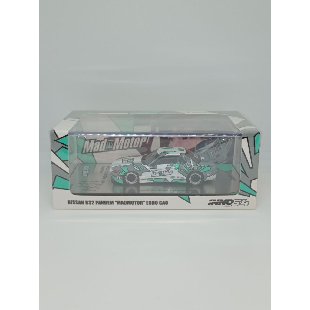 INNO64 1/64 Nissan Skyline GT-R R32 Pandem Mad Motor Echo Gao | Shopee ...