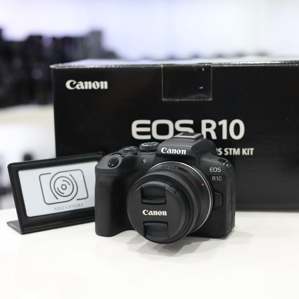 Canon R10 พร้อมเลนส์ มีกล่องครบ สภาพสวย | Shopee Thailand