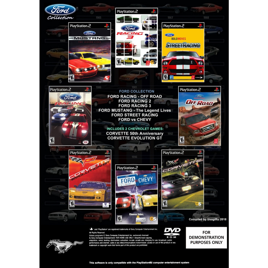PlayStation2 - Racing Collection (รวมเกมแนวรถแข่ง คอลเลคชั่น) หลากหลาย ...