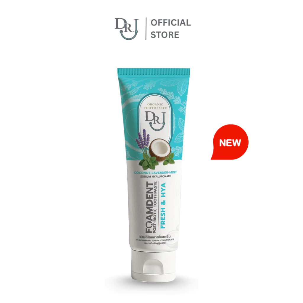 DR.J FOAMDENT สูตร Fresh & HYA