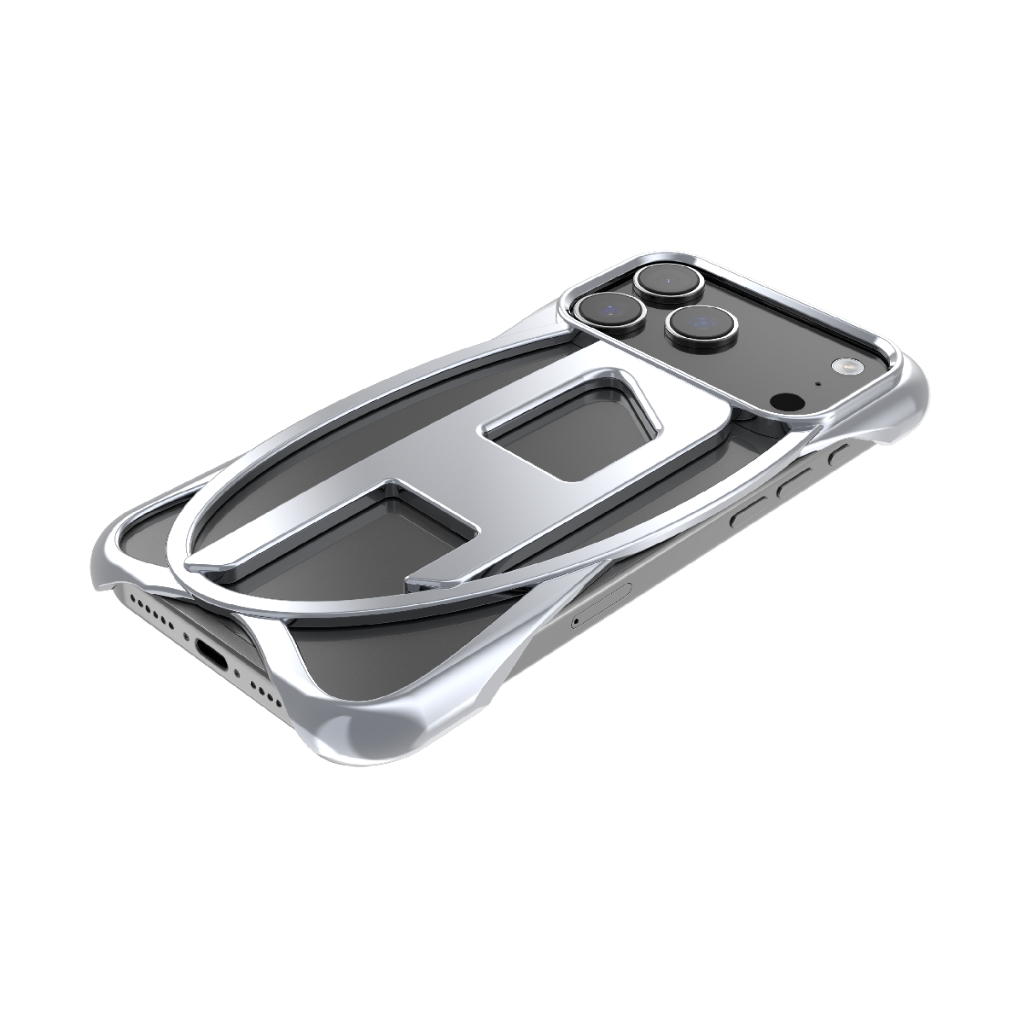 Diesel เคสสำหรับ iPhone 17 Pro / 17 Pro max รุ่น Caged D Glossy
