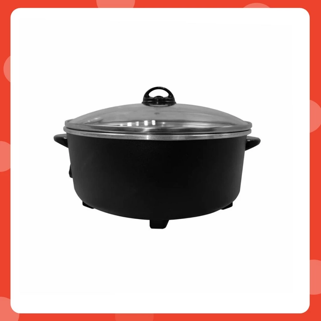 HANABISHI กระทะไฟฟ้า 10 นิ้ว 1.5ลิตร