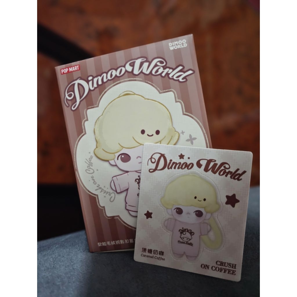 Dimoo world เช็คการ์ด caramel coffee | Shopee Thailand