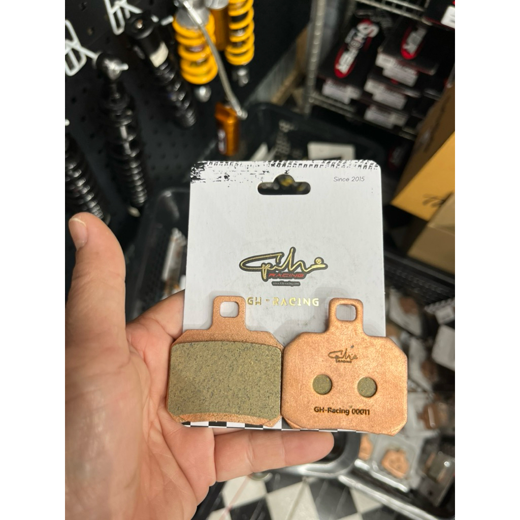 ผ้าเบรค gh racing ผ้าทองแดง ตรงรุ่นปักข้าง ด้วง เต่าMfz | Shopee Thailand