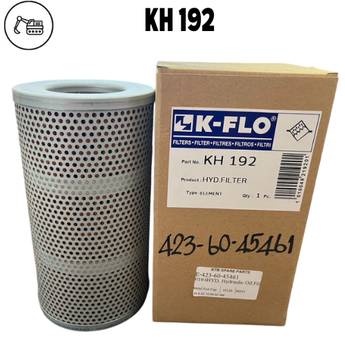 กรองน้ำมันไฮดรอลิค ยี่ห้อ K-FLO KH 192 เทียบ 423-60-4546 423-60-45461 ...