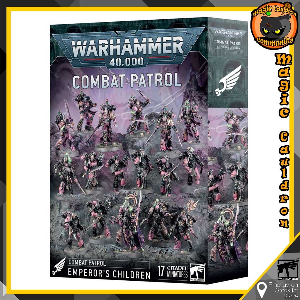 พร้อมส่ง Warhammer 40K Ed10 Combat Patrol Emperor'S Children | Shopee ...