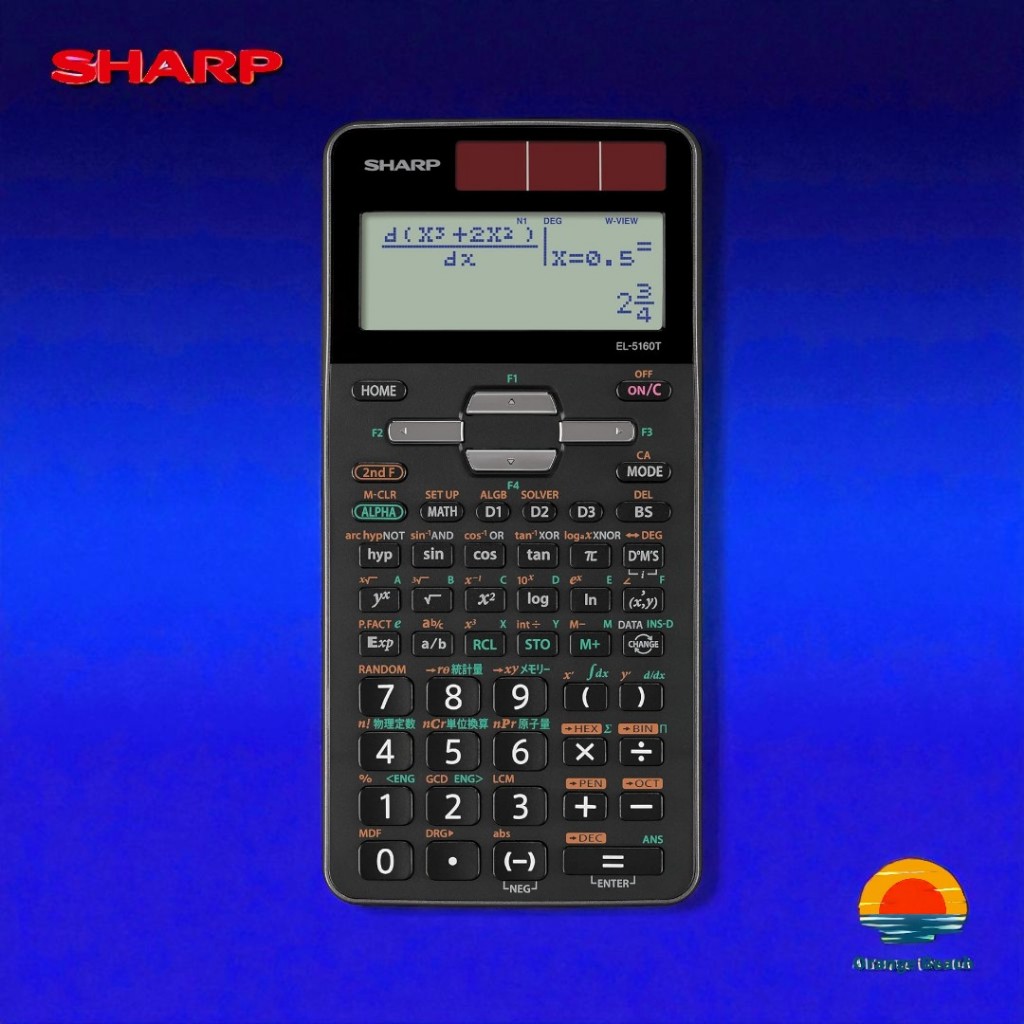 Sharp EL-5160T-X Pythagoras/เครื่องคิดเลขวิทยาศาสตร์/ญี่ปุ่นแท้ 710 ...