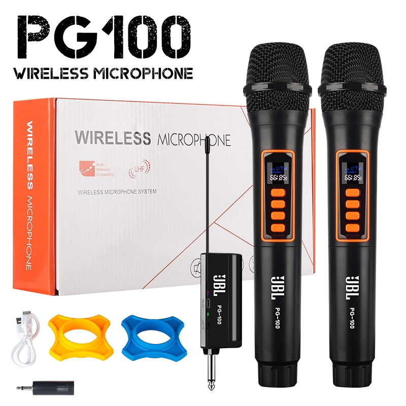 JBL PG100 ไมโครโฟนไร้สาย ชุดความถี่ U-band ปกป้องความถี่ไมโครโฟนไปยัง ...