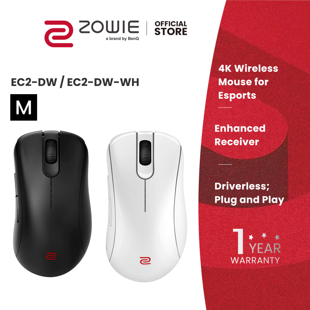 Zowie EC2-DW เจ้าพ่อ FPS ที่ยึดมั่นใน Mechanical Switch (Huano) ปรับจูนมาดีที่สุด