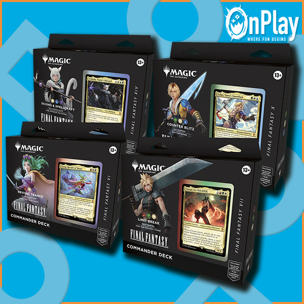 final fantasy mtg commander deck bundle Magic: The Gathering Chase from packs Magic The Gathering MTG Final