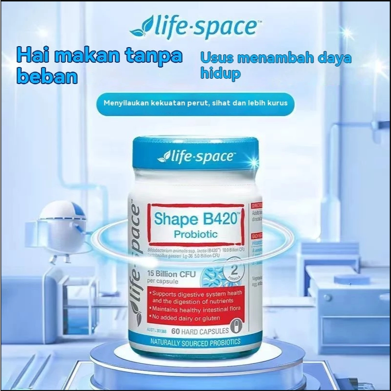 Life Space Shape B420™ Probiotic ไลฟ์สเปซ โปรไบโอติก อาหารเสริมช่วยใน ...