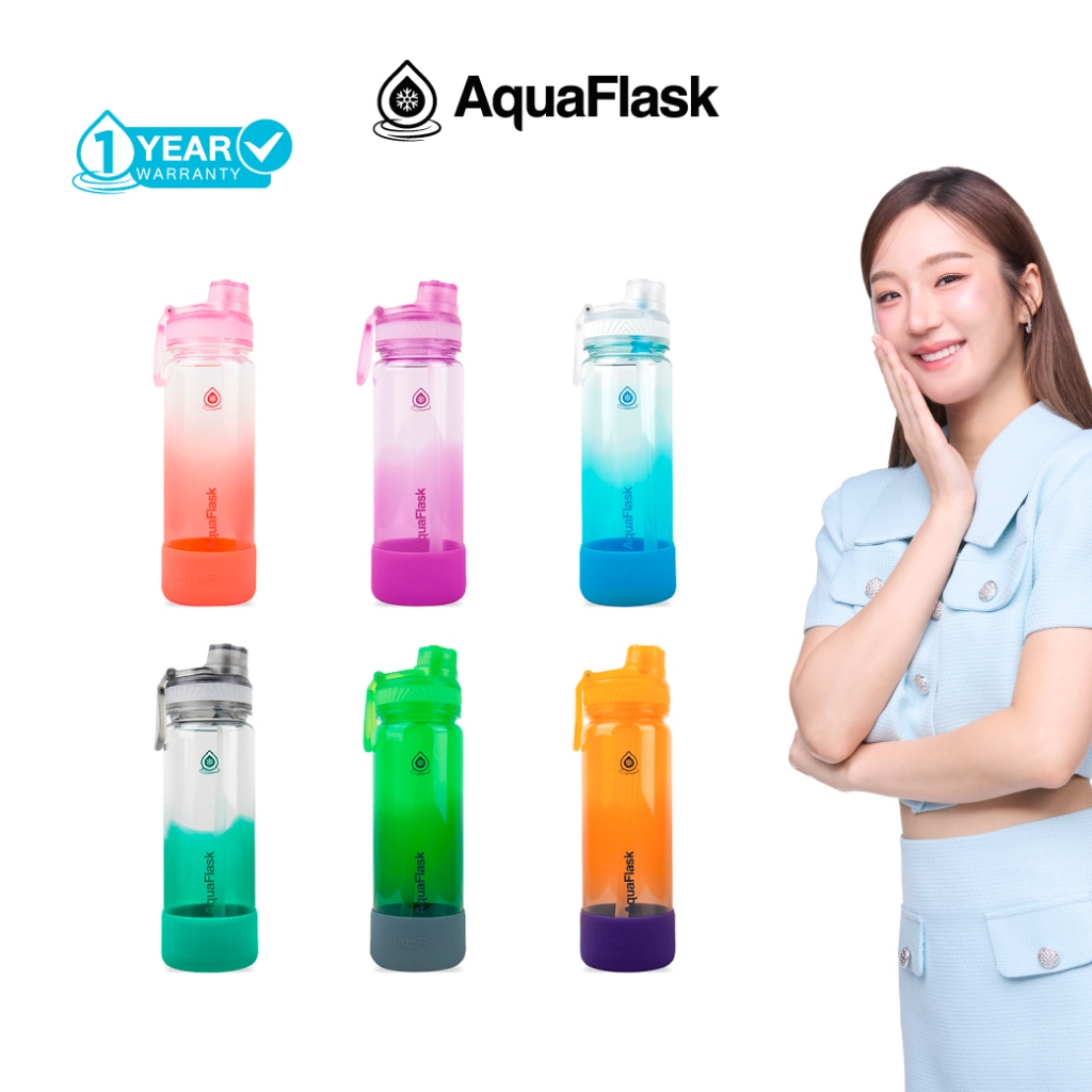 AquaFlask Trek Bottle New Color (16/24/40oz) - กระบอกน้ำพลาสติกพร้อม ...